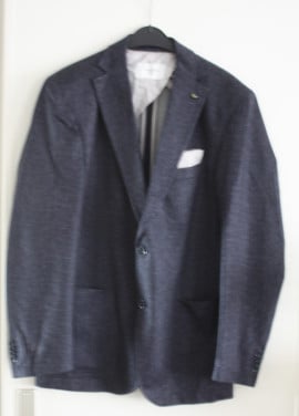 Heren blazer blauw maat 50