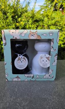 😻 Katten Set Bodylotion en Douchegel. Nieuw in de verpakking.