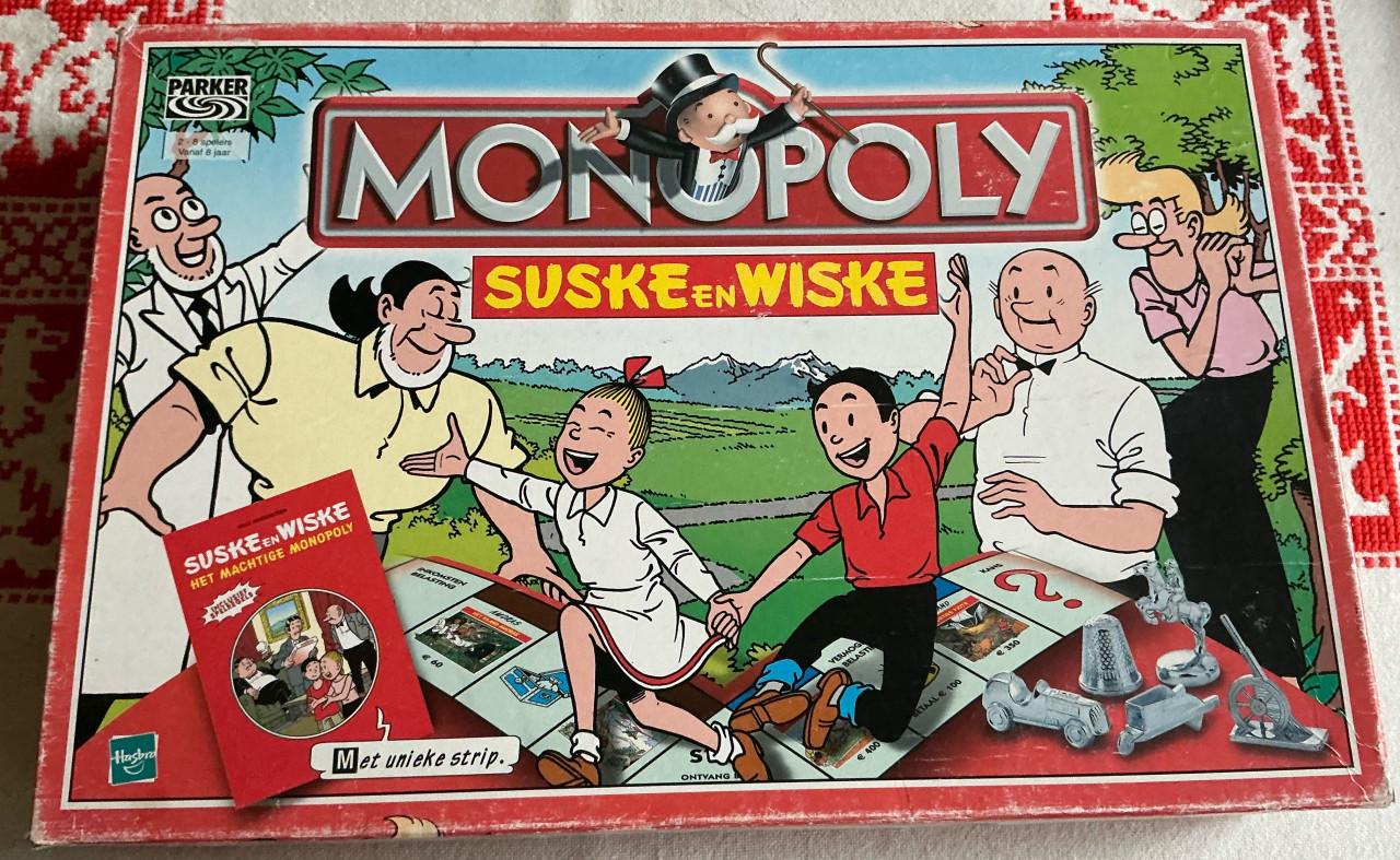Suske & Wiske Monopoly + de kaartendans