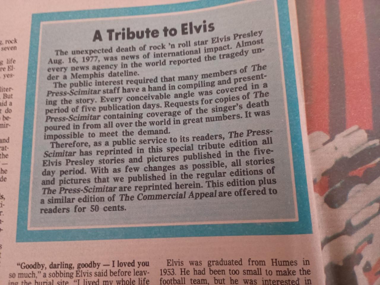 Verzameling van Elvis