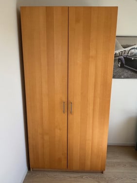 Pax kledingkast kleur beuken