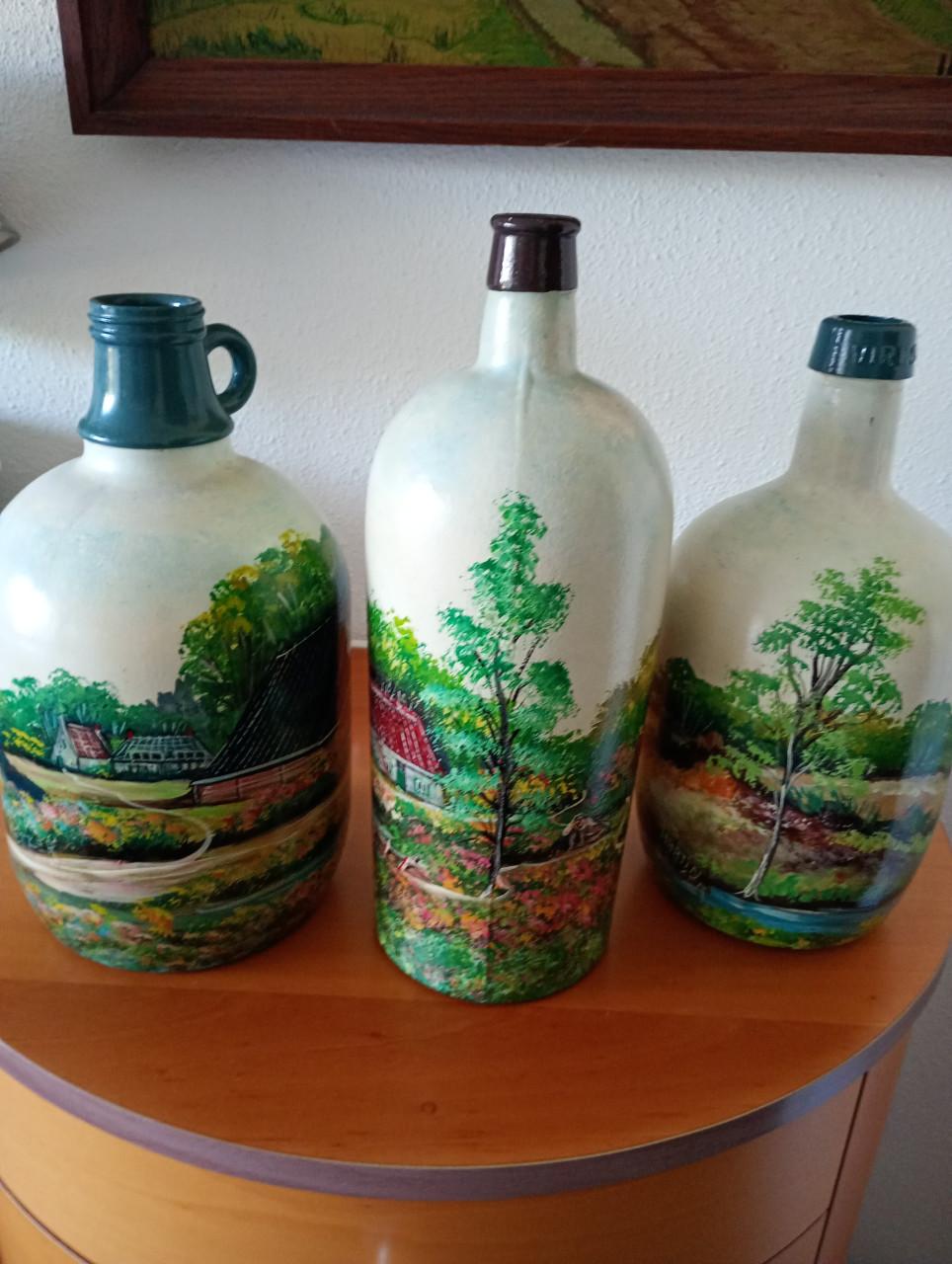 Handbeschilderde kruiken