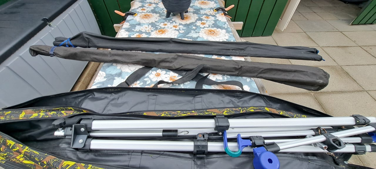 Te koop complete vis uitrusting