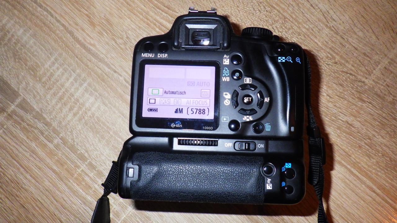 CANON EOS 1000D spiegelreflex camera
