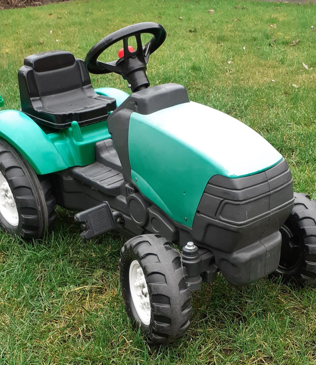 Leuke Tractor met Aanhanger