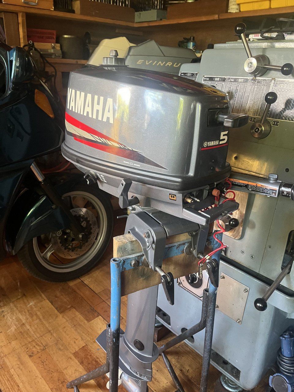 Diverse lichte buitenboordmotoren (4 stuks voor 625 euro)