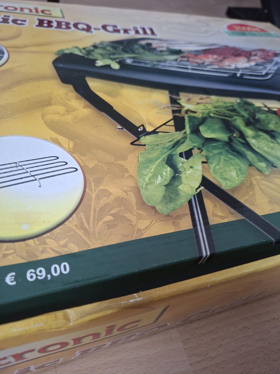 Electrische bbq grill NIEUW in doos
