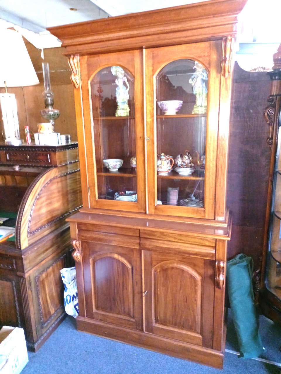Glazen design salontafel en eetkamer tafel ea inboedel spullen