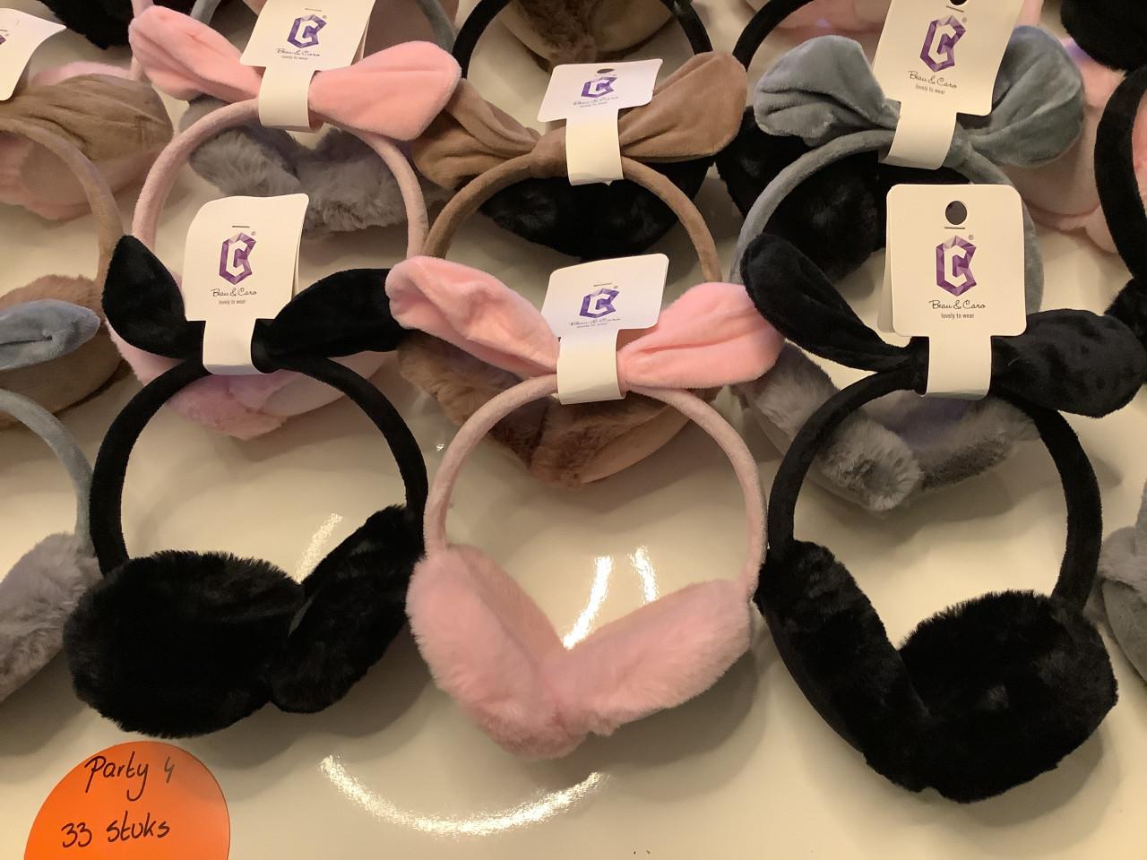 Partij leuke kinder oorwarmers. (Partij 4)