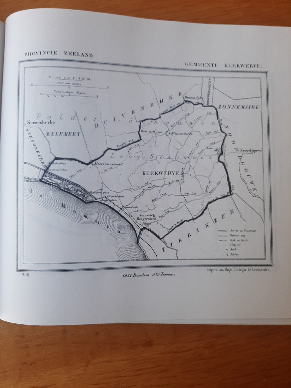 Gemeenteatlas van de provincie Zeeland, 1866