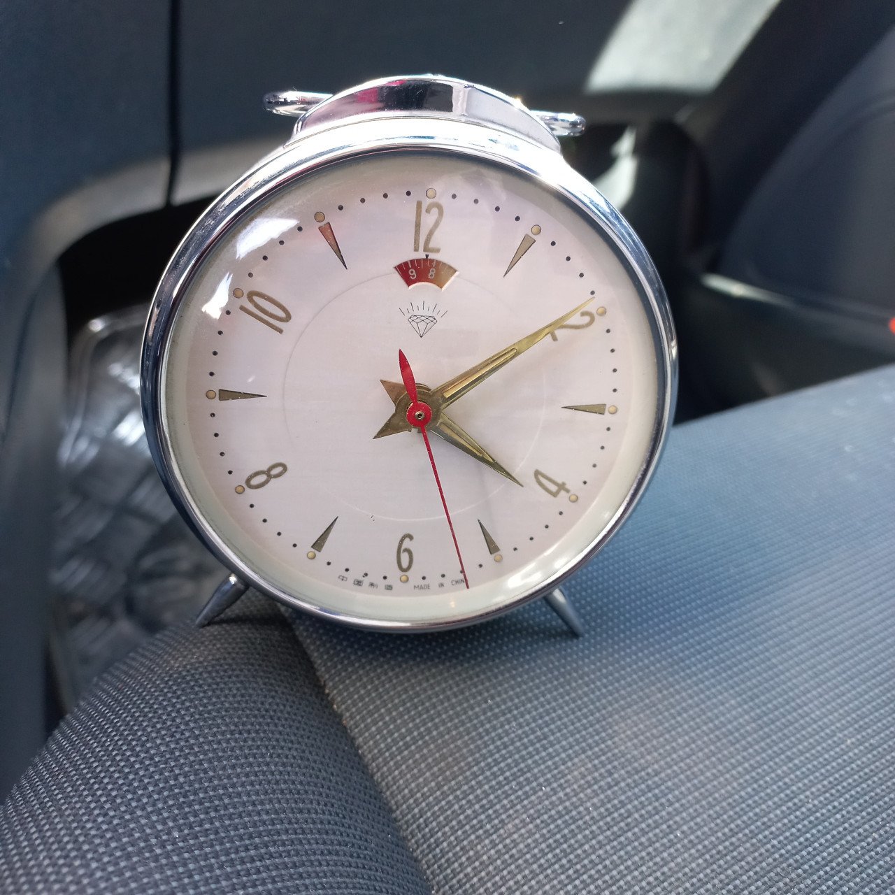1960's Vintage Shanghai Diamond wekker.