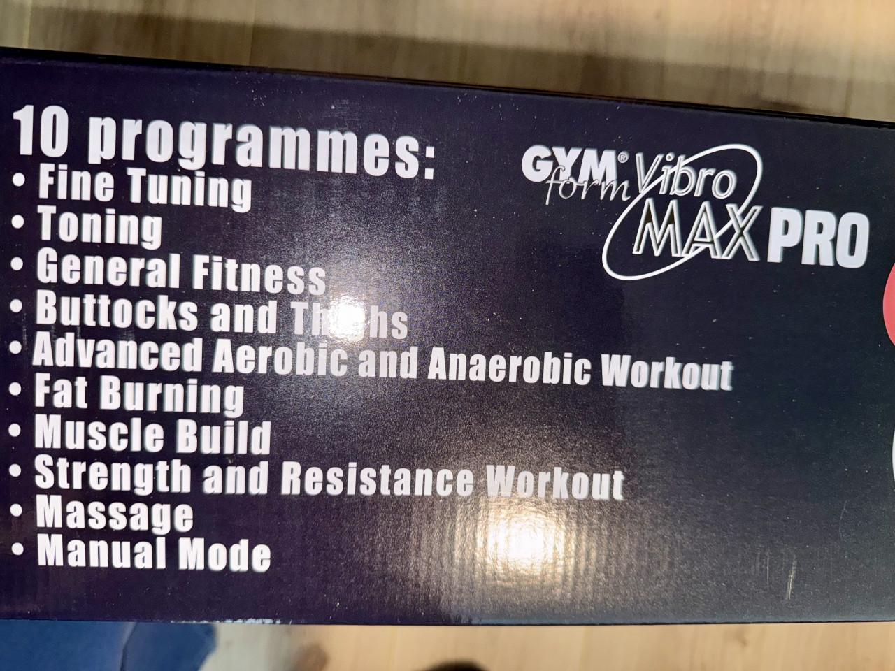 Gym Vibro MAX PRO nieuw in doos