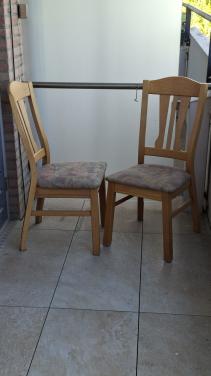 Eettafelstoelen 2 stuks