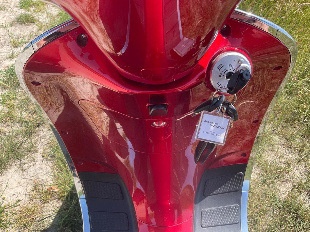 E-scooter met Italiaanse retrolook