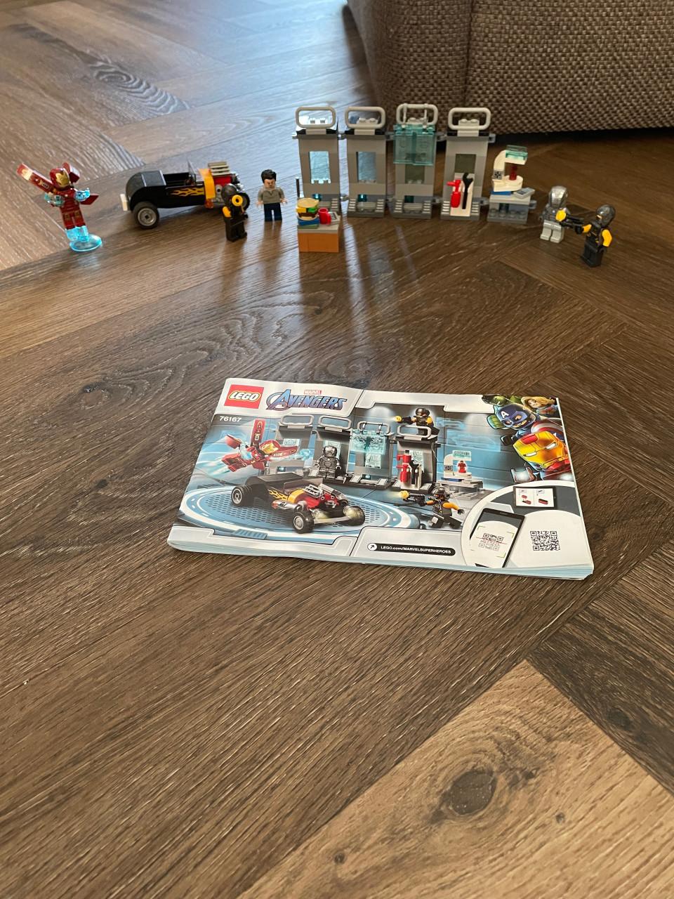 Marvel lego: Iron man wapenkamer 76167