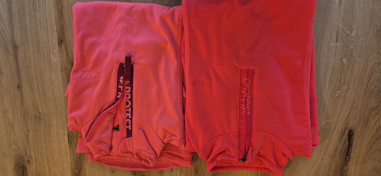 Protest Ski pully fuchsia roze 2x