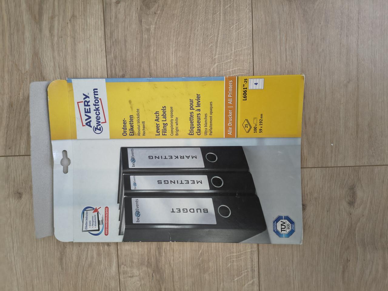 Ordners met schutbladen en hoezen