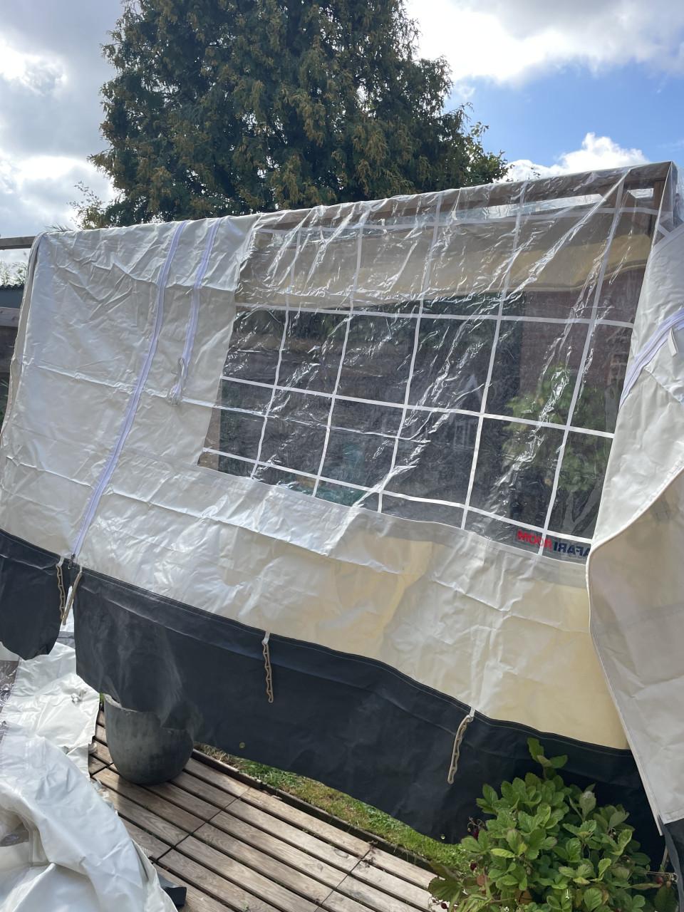 Safari room voortent camper