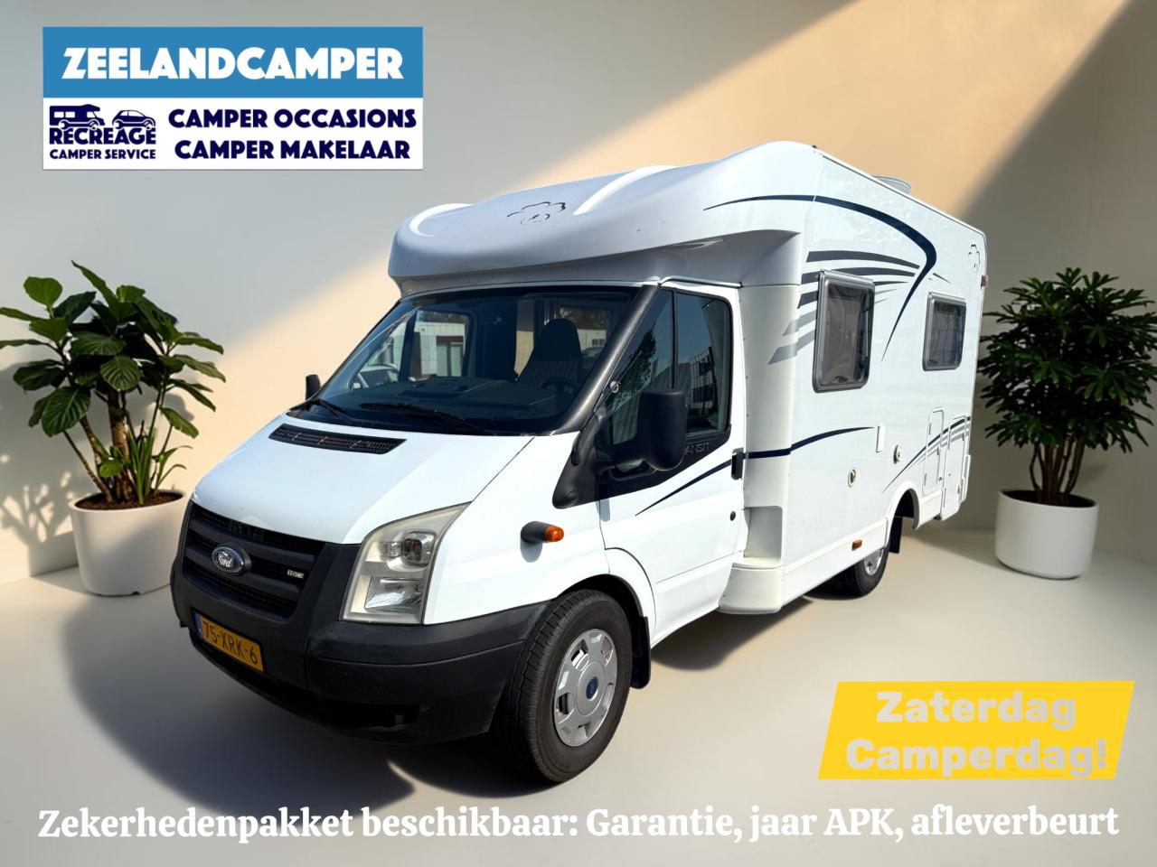 Capron T58   - Mooie, met liefde onderhouden, half-integraal camper.