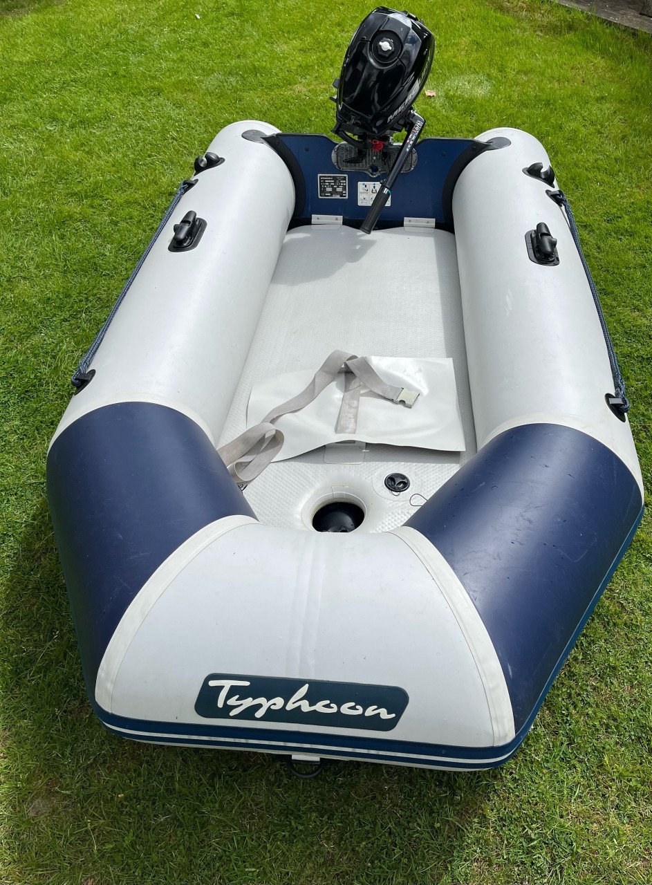 Airdeck rubberboot 3.5 pk mercury
