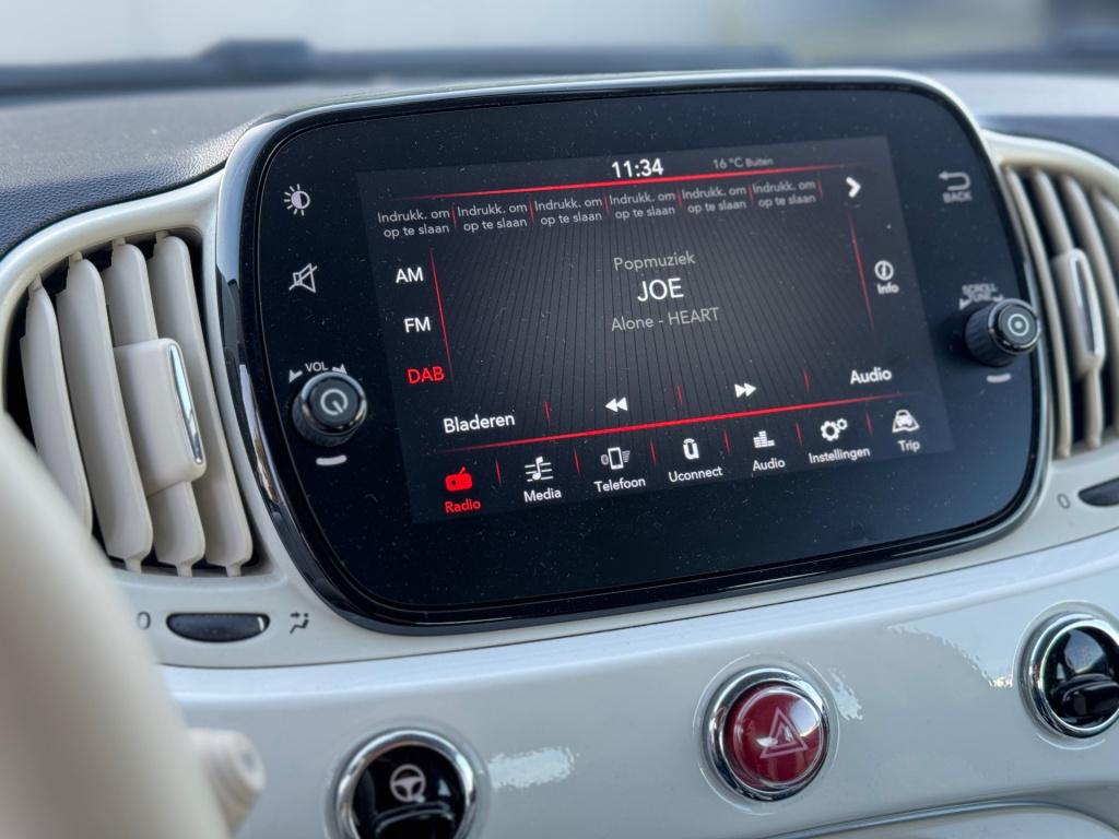 Fiat 500 C 1.0 hybrid dolcevita * cruise control * stoelverwarming * half l