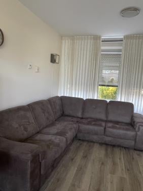 Zo goed als nieuwe hoekbank