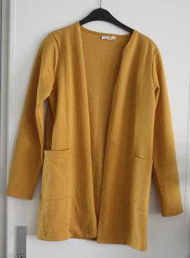 Okergele vest  maat m