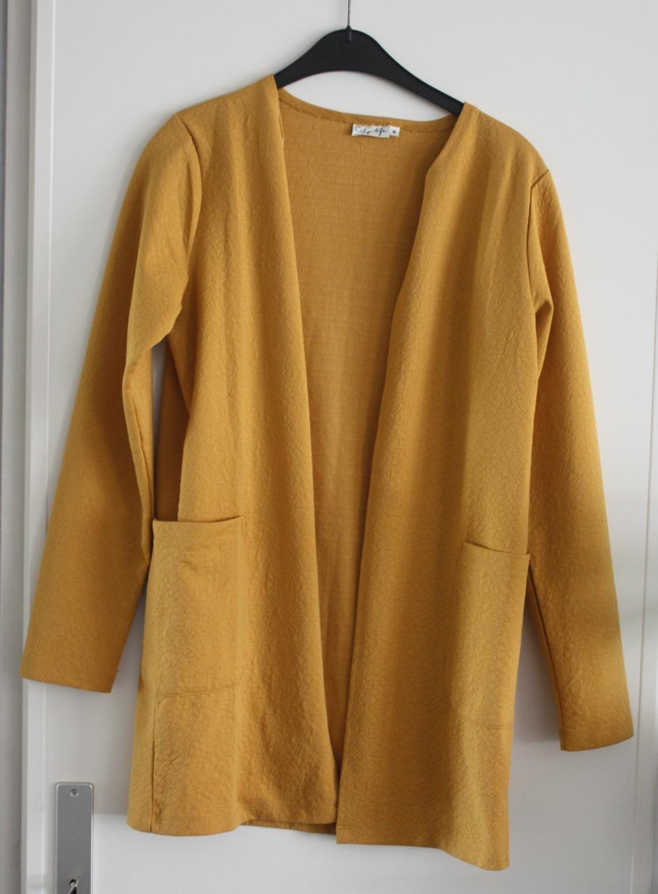 Okergele vest  maat m