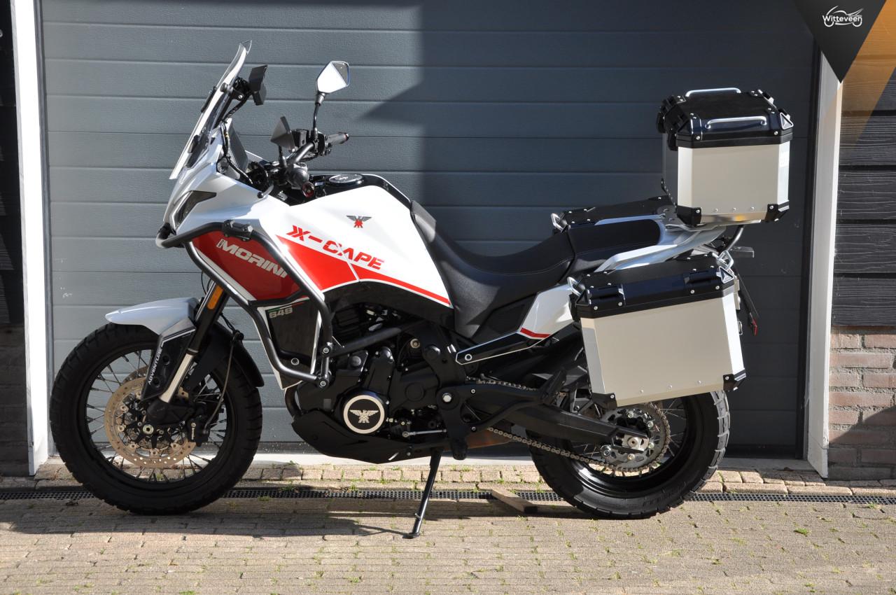 Moto Morini X-Cape 650 Zeer nette en complete motor