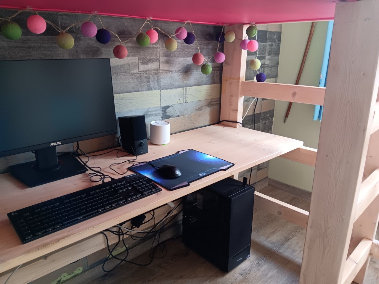 Steigerhouten Hoogslaper