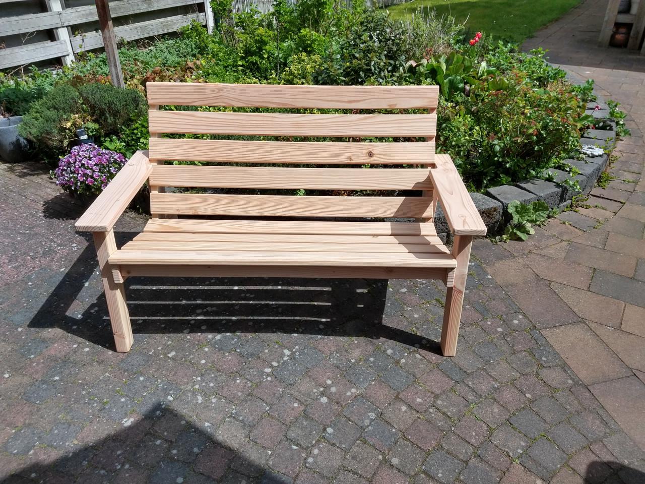 Comfortabele tuinbank