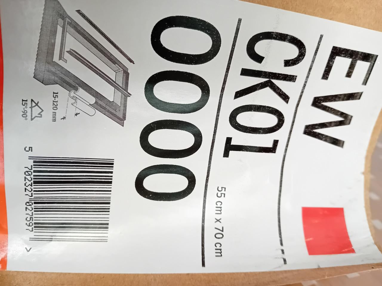 Velux raam onderdelen