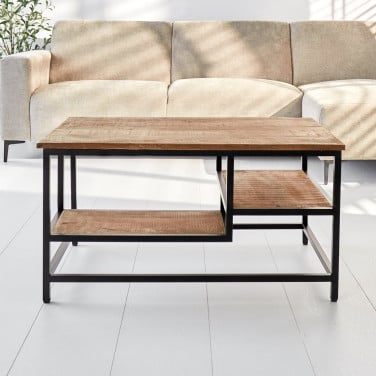 Salontafel industrieel 60x60 cm