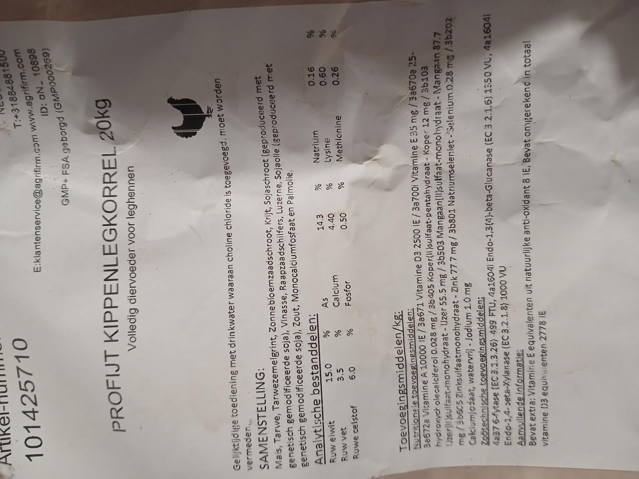 Kippenvoer