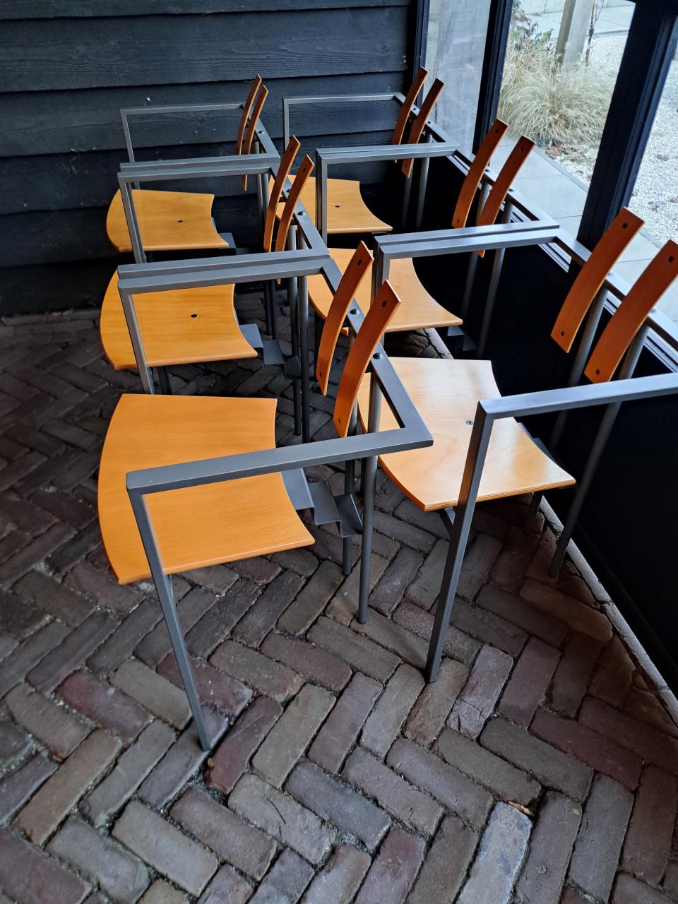 Design stoelen 6 stuks