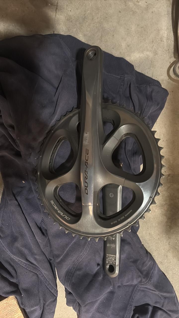 Crankstel Shimano 170 en 165 mm