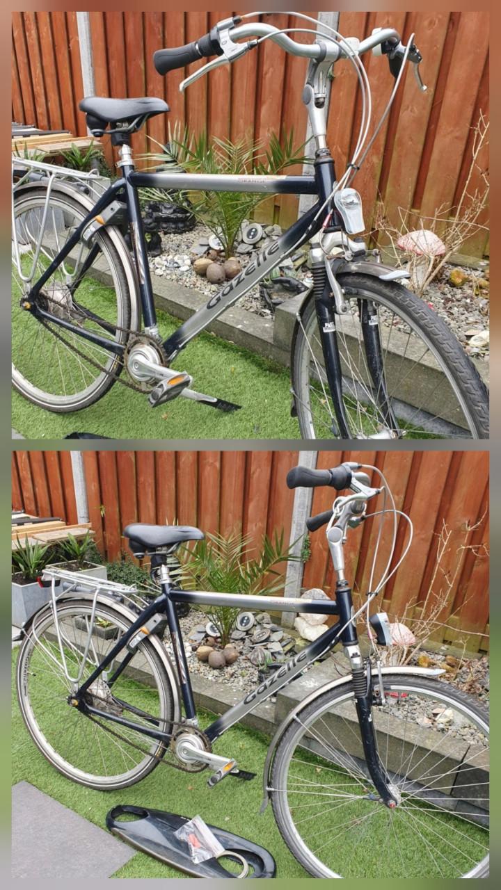 Nog wat fietsen staan...