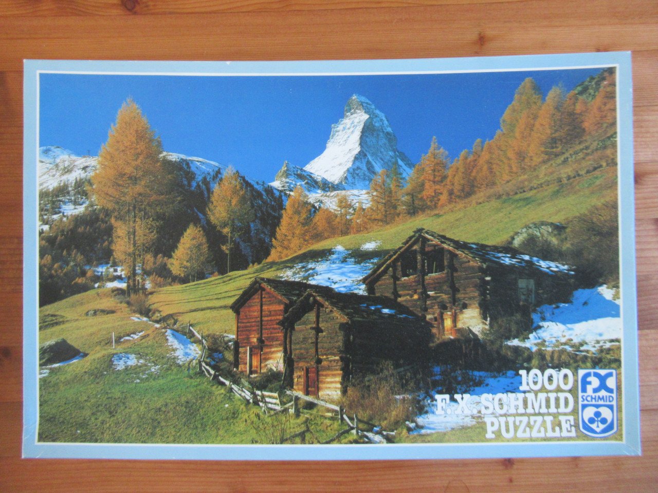 6 leuke volledige puzzels van 1000 stukjes