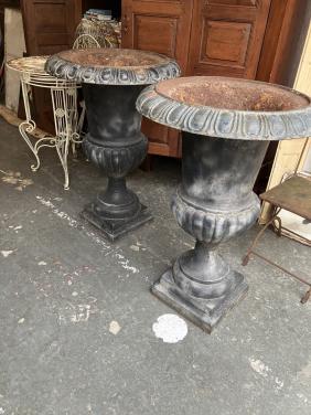 Gietijzeren tuinvazen XXL.  ( 96 cm )