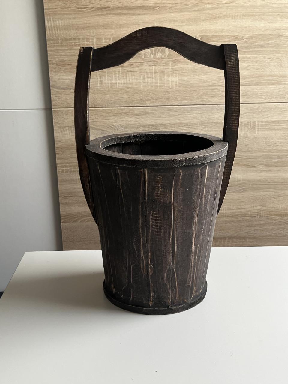Houten emmer