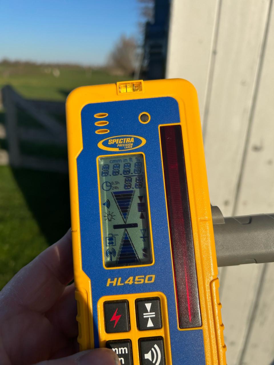 SPECTRA Precision LL300N Bouwlaser + HL450 Ontvanger–ZGAN