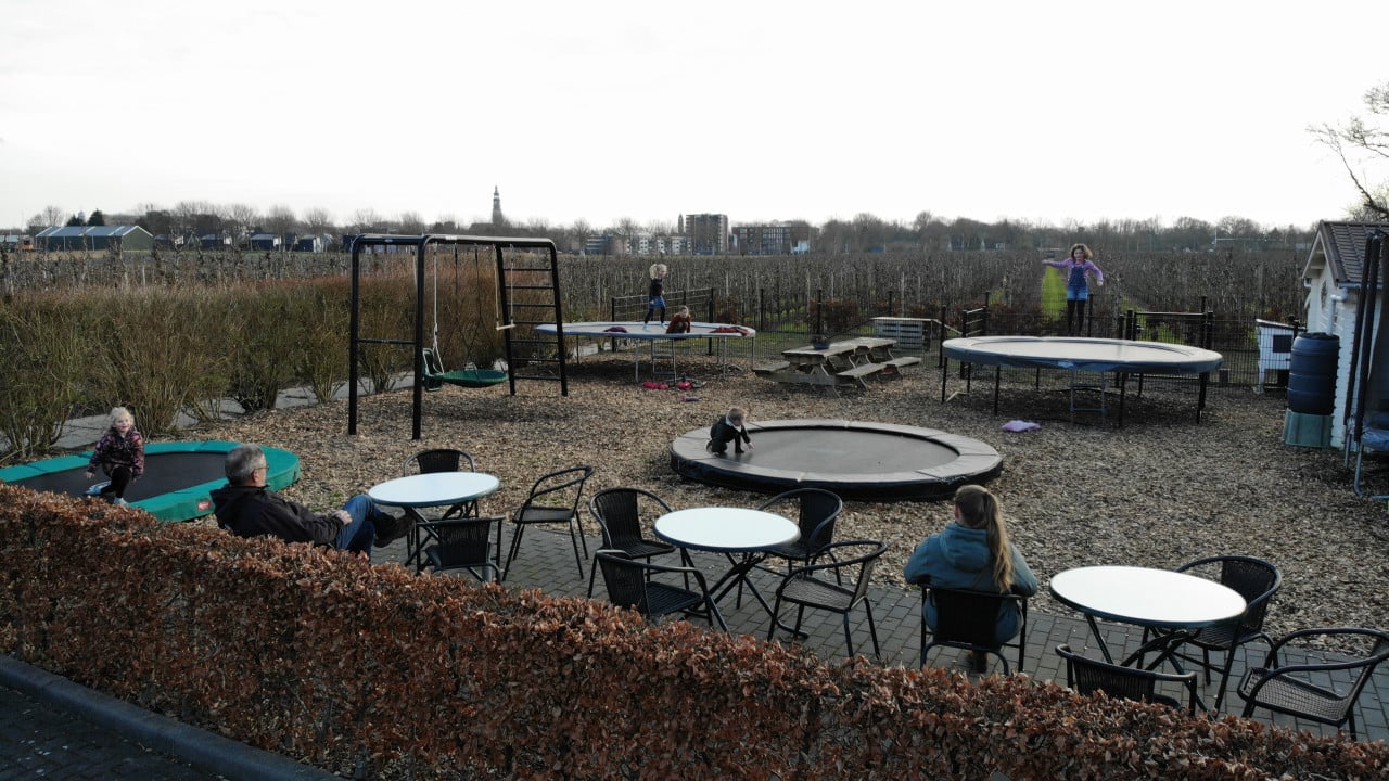 Trampolines en Playbase van Berg