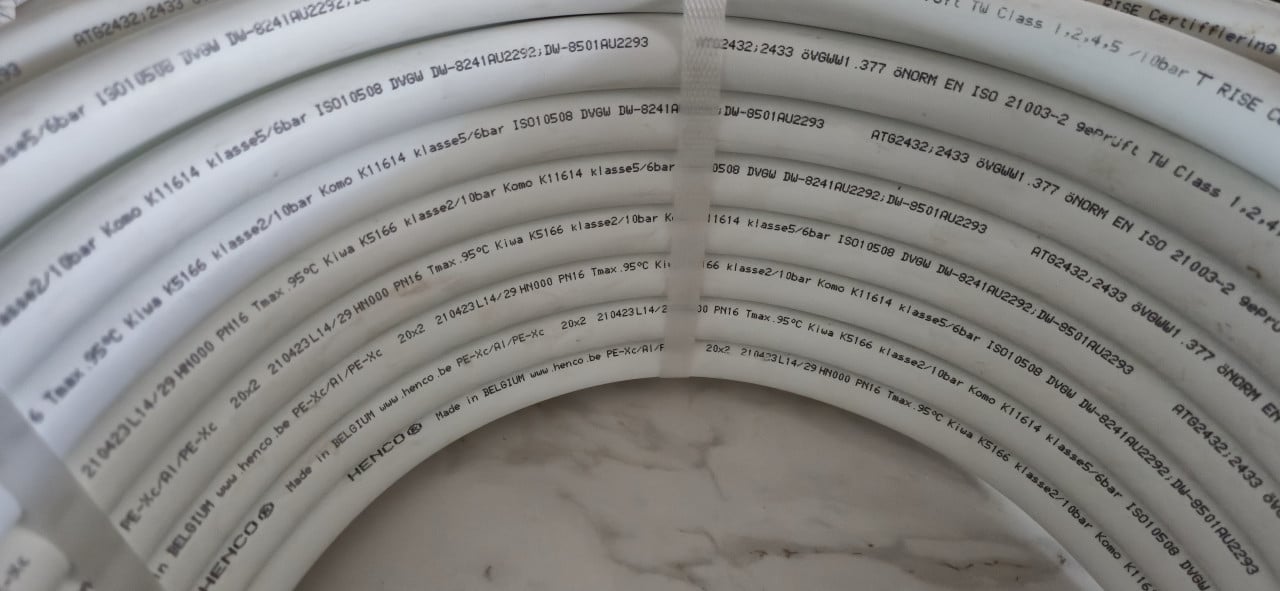 Uponor meerlagenbuis 25 meter