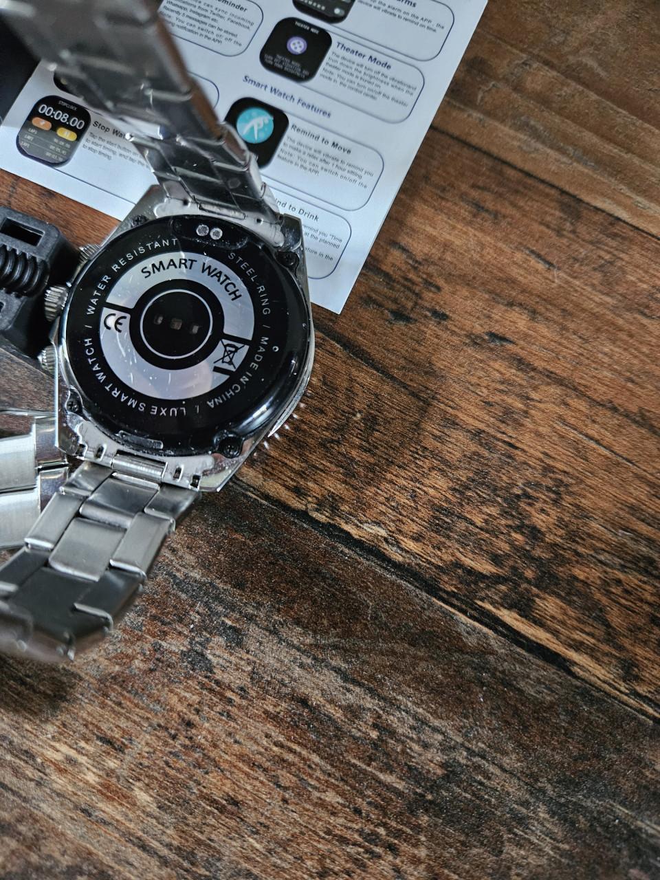Zgan Nexus Pro Smartwatch North S11 - Zilver/Zwart