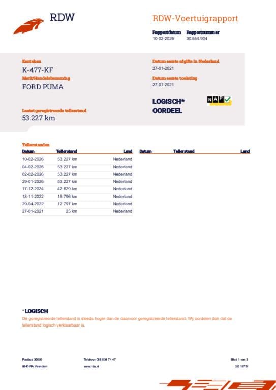 Ford Puma 1.0 ecoboost hybrid st-line x nl auto, acc, winterpakket, b&o