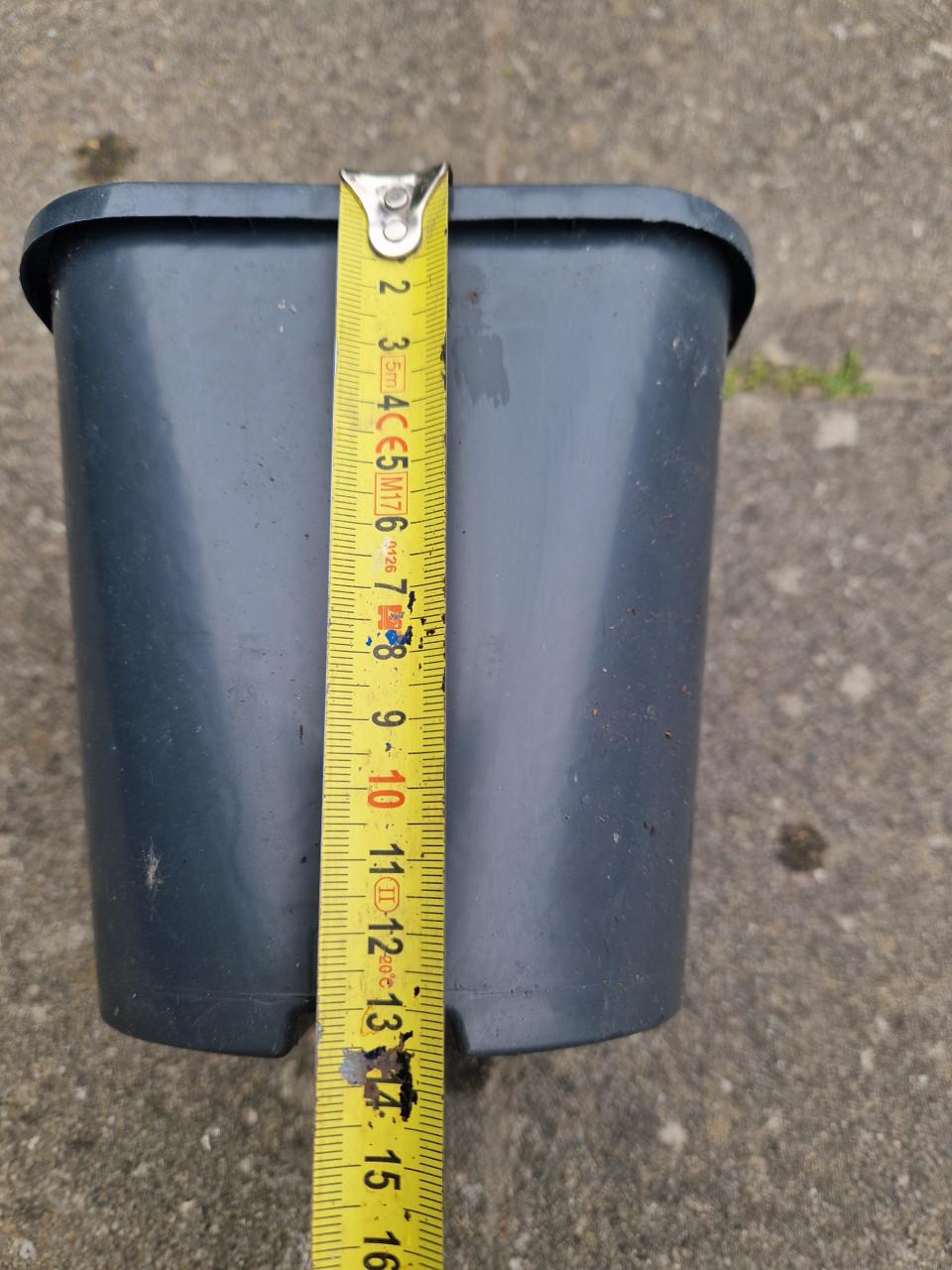 44 grote kweekpotten vierkant