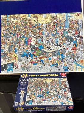 Jan van Haasteren puzzel kassa erbij