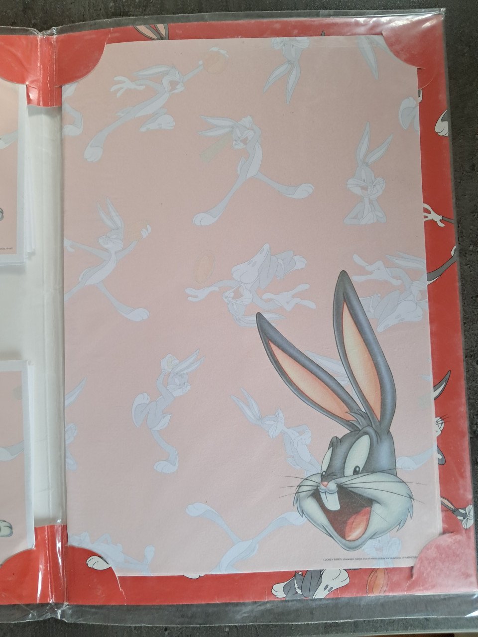 Briefpapier + enveloppen  Bugs Bunny ( Loony Tunes)
