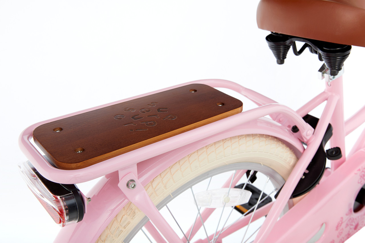 Nieuwe Supersuper 2025 Cooper Bamboo Meisjesfiets 20" 29cm Remnaaf 1 versn.