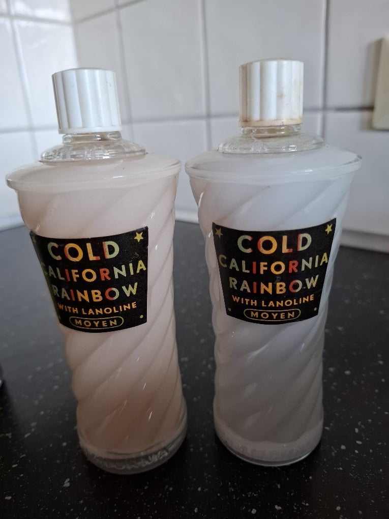 Vintage kappersmateriaal